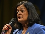 Pramila Jayapal was born in Chennai, India, and moved to the US at 16.(AFP)