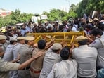 Yesterday’s rebels, who have become today’s leaders, should remember that the students outside the barricades are asking for the same democracy they once demanded for themselves. (Arvind Yadav/HT Photo)