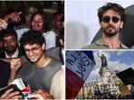 CJP leaders Saurav Das, Ashutosh Ranka's release; three more arrests in the Tiger Shroff attack case and unrest in France are among the top stories today(ANI/AFP)
