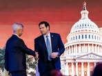 US Secretary of State Marco Rubio (R) shakes hands with External Affairs Minister Subrahmanyam Jaishankar in Mumbai on October 20. US Secretary of State Marco Rubio (R) shakes hands with External Affairs Minister Subrahmanyam Jaishankar in Mumbai on October 20.