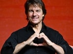 Tom Cruise poses during a press conference for the film Digger in Seoul. (Photo by Jung Yeon-je / AFP)(AFP)
