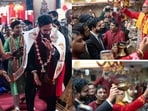 New York city Mayor Zohran Mamdani celebrates Navratri, Durga Puja Dashain, and Vijayadashami in Queens.