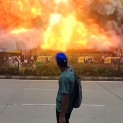The AI-generated Vidhana Soudha blast video allegedly created by a Bihar man went viral on October 20. 