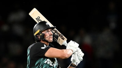 Alongside Glenn Philips, Bevon Jacob also played a whirlwind knock of 31 from 16 balls. Together, the duo stitched 73 runs, and New Zealand finished with a score of 225/4 (ANI Pic Service)