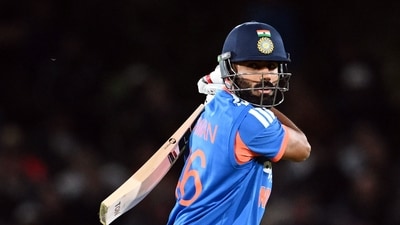 Naman Dhir provided the finishing blows as he smashed 42 runs from 15 deliveries, as India chased down 226, thus registering their highest-ever T20I run chase in history. (ANI Pic Service)