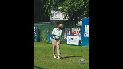 Amardeep singh brar of Empire in action. (HT Photo) Amardeep singh brar of Empire in action. (HT Photo)