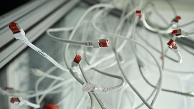 Unplugged LAN network cables at a computer server, as cyber agencies warn that websites may be taken offline while PHP prepared a critical fix.