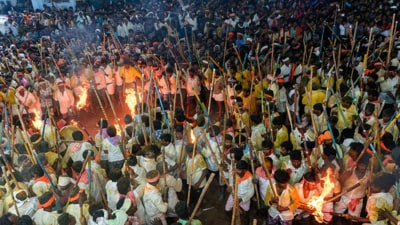 Groups from different villages compete to gain possession of the idols of a presiding deity as part of a centuries-old ritual. (Wikipedia/Representative) Groups from different villages compete to gain possession of the idols of a presiding deity as part of a centuries-old ritual. (Wikipedia/Representative)