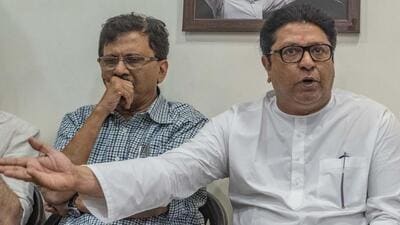 Maharashtra Navnirman Sena chief Raj Thackeray and Shiv Sena (UBT) MP Sanjay Raut on Thursday also posted the video on their accounts and urged people to watch it. (Hindustan Times) Maharashtra Navnirman Sena chief Raj Thackeray and Shiv Sena (UBT) MP Sanjay Raut on Thursday also posted the video on their accounts and urged people to watch it. (Hindustan Times)