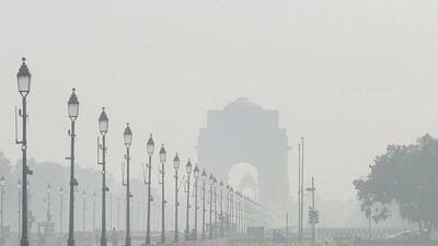 Nineteen stations recorded air quality in the moderate zone while the remaining were in the poor category. (PTI image) Nineteen stations recorded air quality in the moderate zone while the remaining were in the poor category. (PTI image)