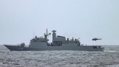 14 Indians on boat attacked near Red Sea island, Houthis claim rescue effort. (ANI/Representative) 14 Indians on boat attacked near Red Sea island, Houthis claim rescue effort. (ANI/Representative)