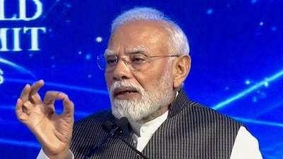 Prime Minister Narendra Modi in New Delhi. (@NarendraModi) Prime Minister Narendra Modi in New Delhi. (@NarendraModi)