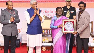 President Droupadi Murmu spoke about the role of art in reflecting India’s culture, traditions and civilisational history. (President of India |X account)