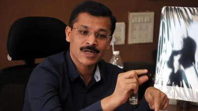 Pune, India - Feb. 8, 2018:Tukaram Mundhe during press conference at PMPML Building, Swargate in Pune, India, on Thursday, February 8, 2018. (HT PHOTO) Pune, India - Feb. 8, 2018:Tukaram Mundhe during press conference at PMPML Building, Swargate in Pune, India, on Thursday, February 8, 2018. (HT PHOTO)
