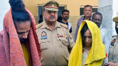 The girl in question is the daughter of Muskan Rastogi and co-accused Sahil Shukla and was born in prison during the term of her imprisonment. (HT File Photo) The girl in question is the daughter of Muskan Rastogi and co-accused Sahil Shukla and was born in prison during the term of her imprisonment. (HT File Photo)
