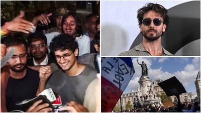 CJP leaders Saurav Das, Ashutosh Ranka's release; three more arrests in the Tiger Shroff attack case and unrest in France are among the top stories today (ANI/AFP) CJP leaders Saurav Das, Ashutosh Ranka's release; three more arrests in the Tiger Shroff attack case and unrest in France are among the top stories today (ANI/AFP)