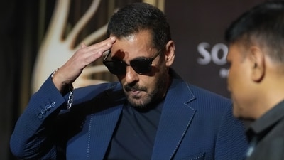 Salman Khan gestures in greeting as he leaves a press conference announcing the dates and venue for the 2027 International Indian Film Academy (IIFA) Awards in Mumbai, India, Thursday, Oct. 22, 2026. (AP Photo/Rafiq Maqbool) (AP Photo/Rafiq Maqbool) Salman Khan gestures in greeting as he leaves a press conference announcing the dates and venue for the 2027 International Indian Film Academy (IIFA) Awards in Mumbai, India, Thursday, Oct. 22, 2026. (AP Photo/Rafiq Maqbool) (AP Photo/Rafiq Maqbool)