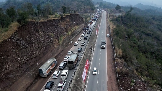 To enhance brake performance, a revised braking standard has been mandated for trucks effective October 1, 2027. (ANI Video Grab)