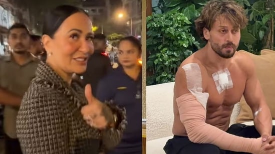 Ayesha Shroff gives health update about son Tiger Shroff.