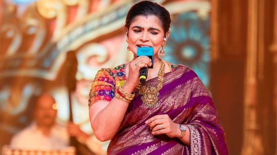 Chinmayi Sripaada debuted the song Jodi Jodi from Ramayana in Chennai.
