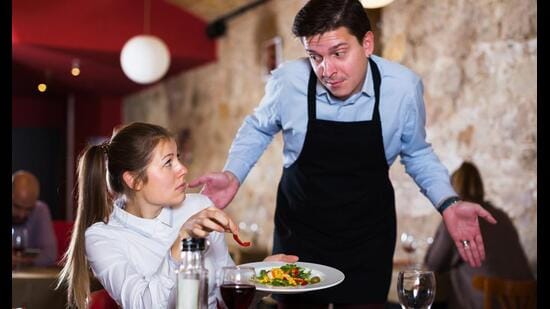 If a restaurant’s food isn’t good, what’s wrong with telling the chef that? (ADOBE STOCK)