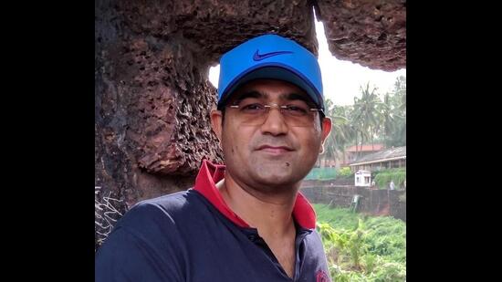 Lalit Suraj Bhola said his efforts to improve the neighbourhood started before he took up the formal responsibility. (HT PHOTO)