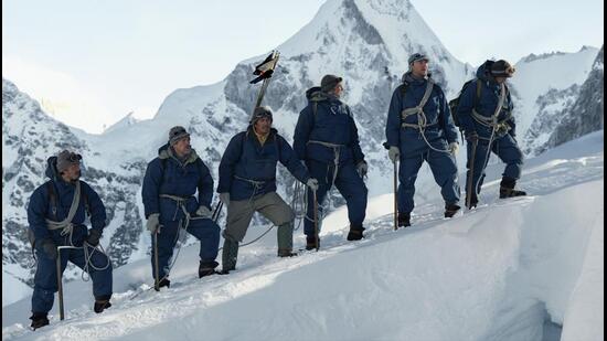 The film Tenzing , released on Apple TV on October 16, addresses these questions through a not-quite-biographical account of Tenzing Norgay (1914-86), who became the first person to reach the summit of the world’s highest peak in 1953, along with Edmund Hillary (1919-2008). (Apple TV via AP)