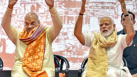 PM Modi praises Amit Shah's role in tackling Maoism, drug menace in birthday wish