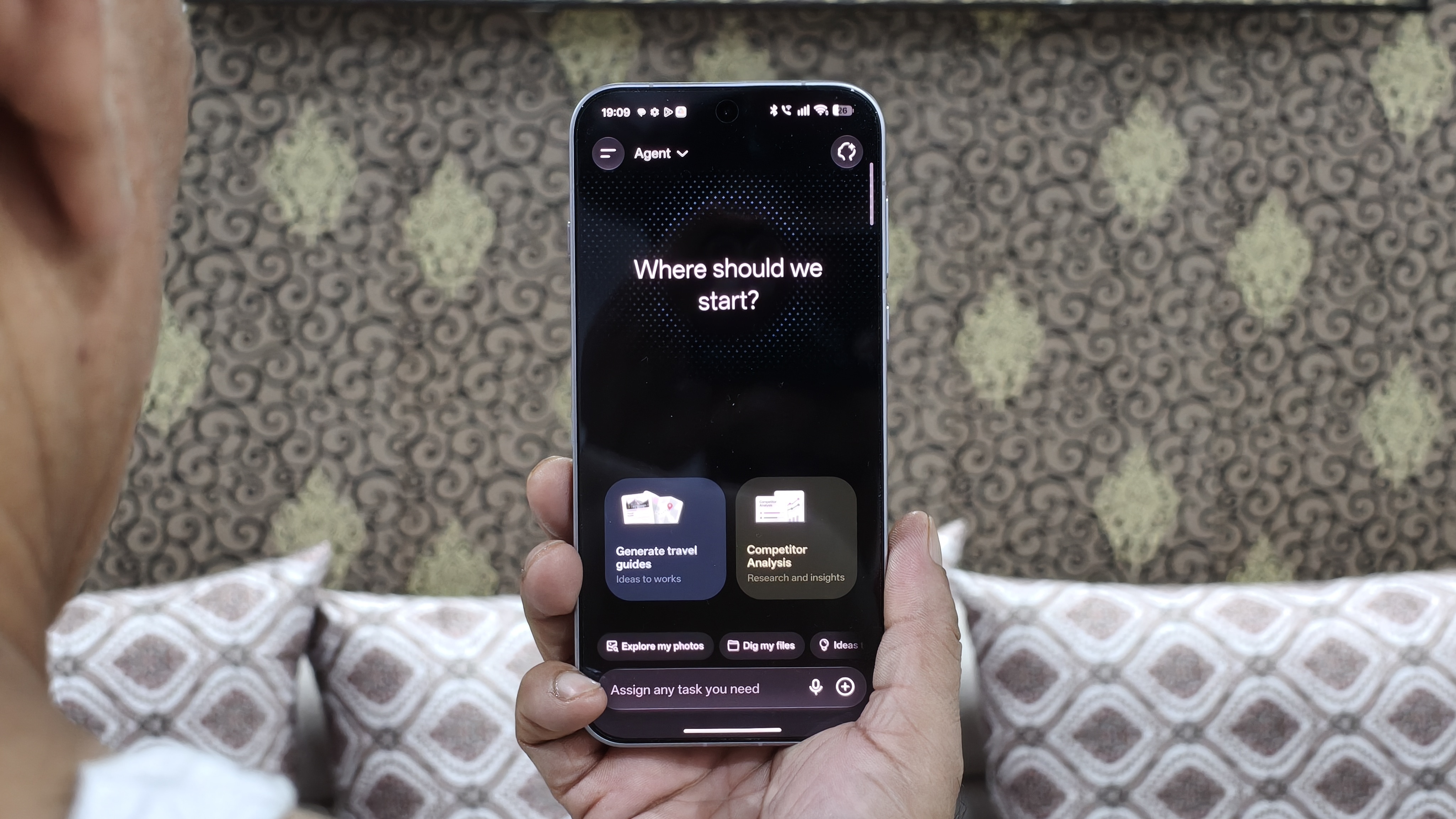 OPPO’s AI Agent could bring more practical smartphone AI by handling complex, multi-step tasks instead of merely answering queries. (Shubh Bhushan - Hindustan Times) OPPO’s AI Agent could bring more practical smartphone AI by handling complex, multi-step tasks instead of merely answering queries. (Shubh Bhushan - Hindustan Times)