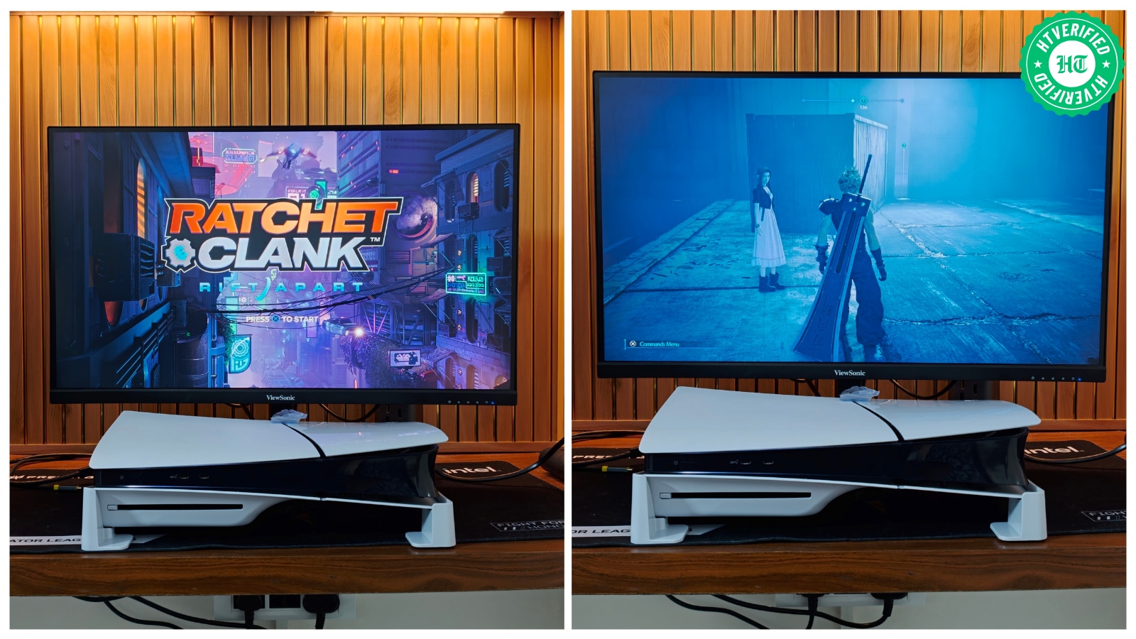 PS5 games look crisp and colourful on the VG2709U-2K, but it remains unclear whether they benefit from its 100Hz refresh rate. (Shubh Bhushan - Hindustan Times) PS5 games look crisp and colourful on the VG2709U-2K, but it remains unclear whether they benefit from its 100Hz refresh rate. (Shubh Bhushan - Hindustan Times)