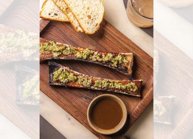 Delhi’s Plats has their own version of the marrow.