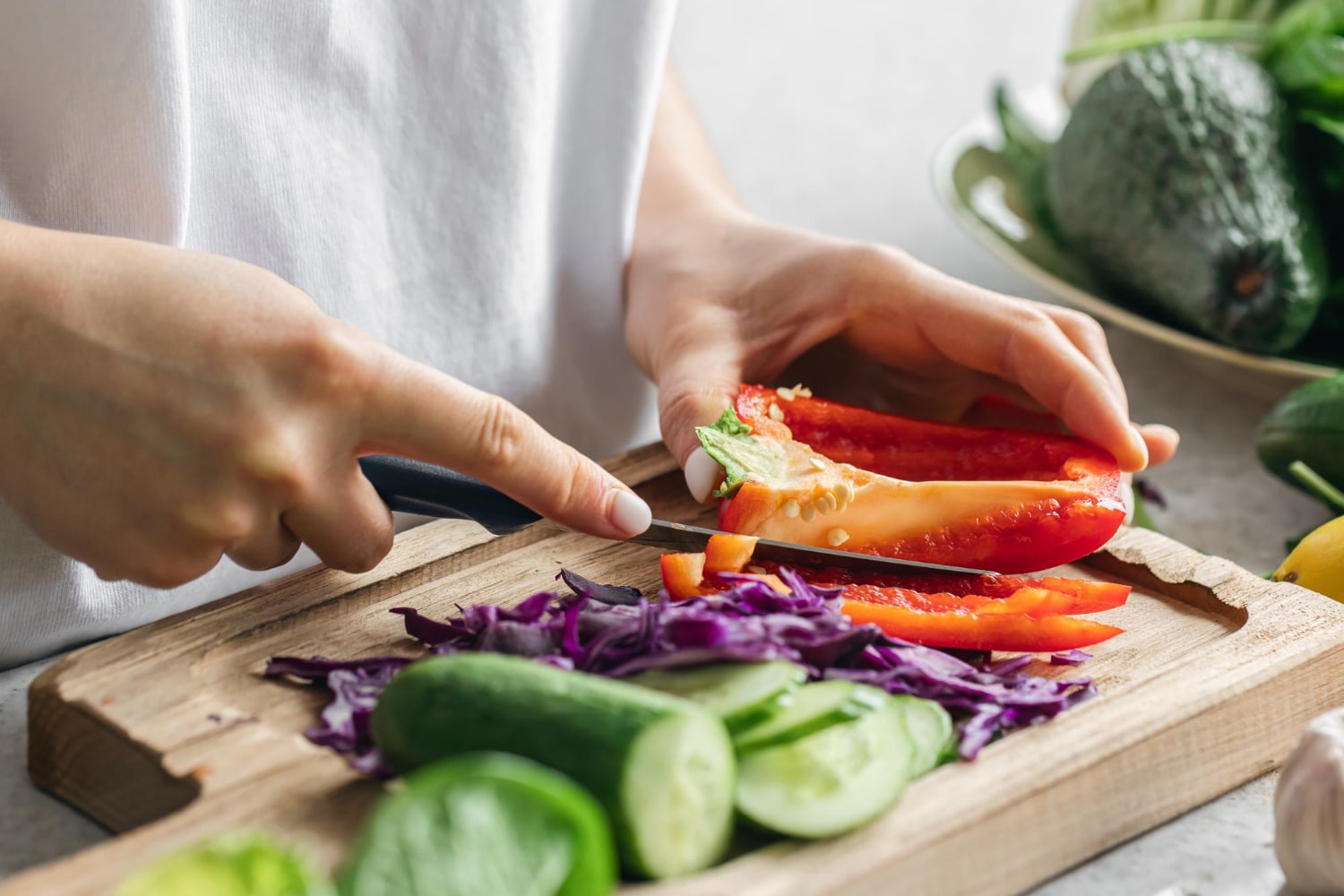 Slice and chop veggies uniformly. (Picture credit: Freepik) Slice and chop veggies uniformly. (Picture credit: Freepik)