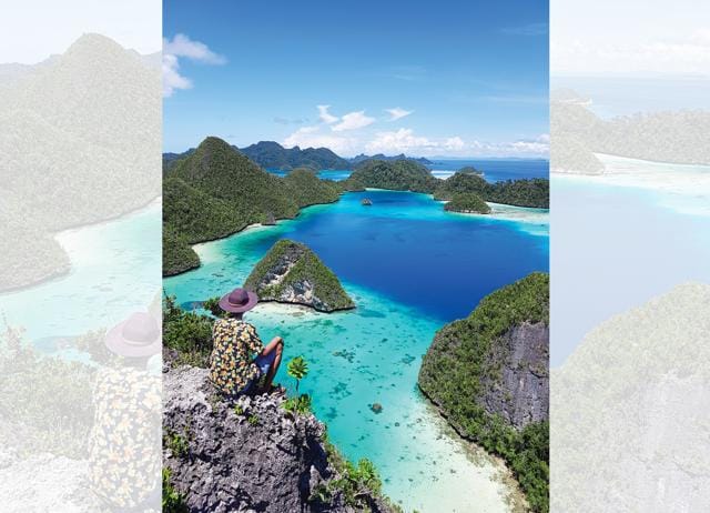 Enjoy the marine eco-system and island-hopping in Raja Ampat, but don’t hope for cell signal. Enjoy the marine eco-system and island-hopping in Raja Ampat, but don’t hope for cell signal.