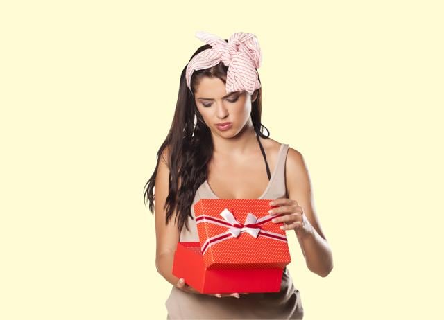 We often go into ‘polite mode’ when someone gets us a present we loathe. (ADOBE STOCK) We often go into ‘polite mode’ when someone gets us a present we loathe. (ADOBE STOCK)