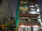 Six-year-old residential building in Gurugram’s Sector 31 developed cracks