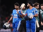 Naman Dhir (R) and Nitish Kumar Reddy walk back to the pavilion after finishing the 1st T20I against New Zealand. Naman Dhir (R) and Nitish Kumar Reddy walk back to the pavilion after finishing the 1st T20I against New Zealand.