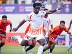 Ake Loba scored a brace for East Bengal.