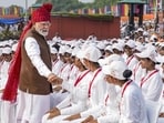 In PM Modi, I recognised something of the CM I had met in Gujarat: the emphasis on getting things done and a visible concern and empathy for ordinary people. (PTI)