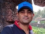 Lalit Suraj Bhola said his efforts to improve the neighbourhood started before he took up the formal responsibility. (HT PHOTO)