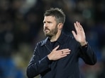 Michael Carrick made a passionate speech amid mounting pressure.(AP Photo)