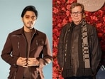 Shreyas Talpade (left) and Subhash Ghai (right)