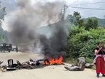 Police in Manipur are probing the killing of three Meitei youths (ANI Video Grab)