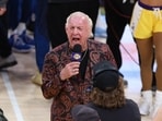Ric Flair was taken to the hospital after a fall outside a restaurant in Tampa, Florida.(Getty Images via AFP)