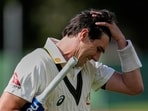 Pat Cummins is disappointed after a poor batting show. Pat Cummins is disappointed after a poor batting show.