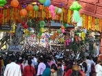 The mela, organised by the Haryana tourism department, will showcase culture, handicrafts, traditional attire, and regional delicacies, officials said. (HT PHOTO)