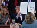 US first lady Melania Trump has helped secure a ceasefire in Oleshky between Russia and Ukraine, the White House said.(Representative Image/REUTERS)