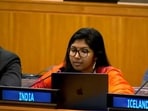 Indian diplomat Bhavika Mangalanandan at the UN.