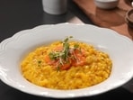 Sanjeev Kapoor elevates a classic Italian comfort dish with his carrot and saffron risotto recipe