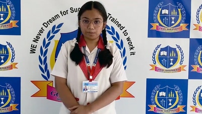 Practice for tomorrow: Purvi Gupta saw the Olympaid as preparation for the problems she may face in the future. She also saw it as a pathway to IIT Bombay. Practice for tomorrow: Purvi Gupta saw the Olympaid as preparation for the problems she may face in the future. She also saw it as a pathway to IIT Bombay.