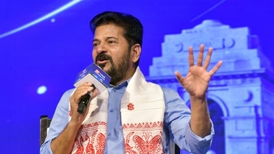 Telangana Chief Minister Revanth Reddy said that the state must become the largest contributor to the mission of securing India’s national and internal security (ANI File)